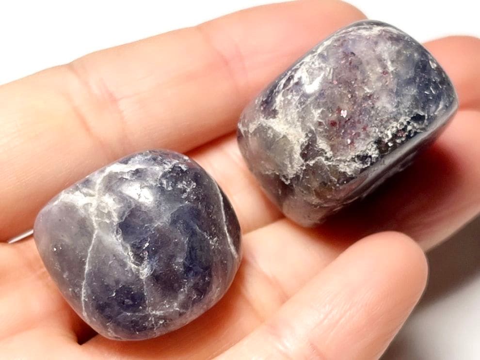 インド産 アイオライト タンブル ( 菫青石 ) / Iolite 