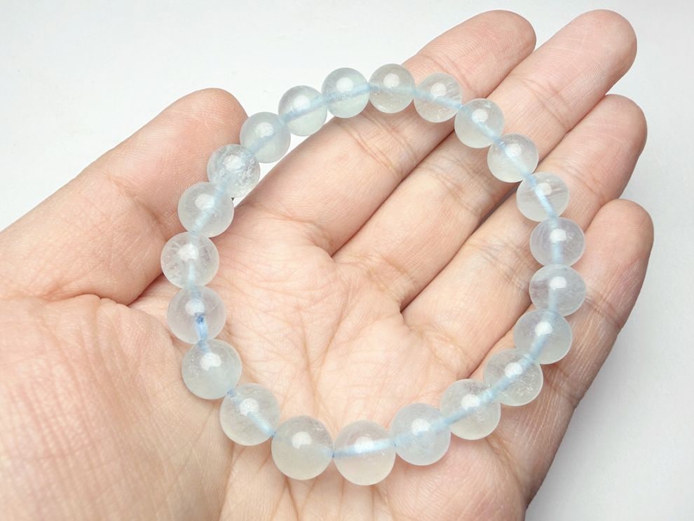 アクアマリン 8mm ブレスレット アソート /( 藍玉 )/ Aquamarine