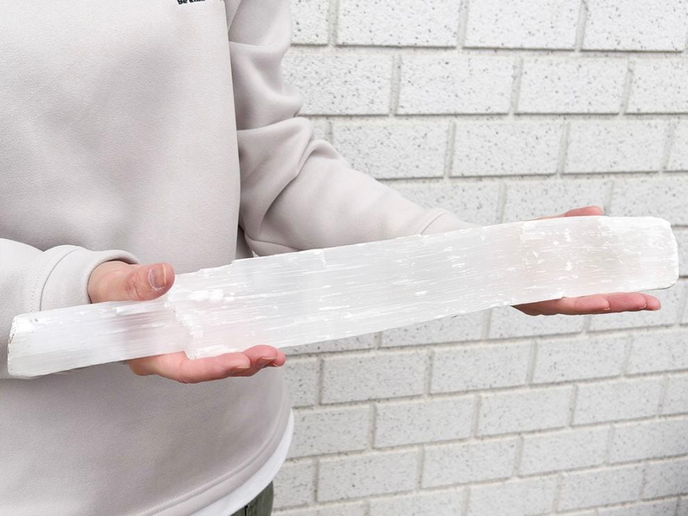 モロッコ産セレナイト / Selenite ( 繊維石膏 )