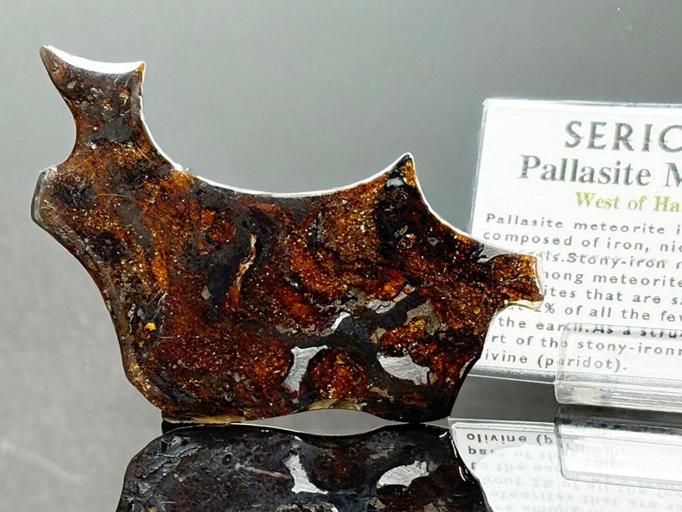 ケニア産 セリコパラサイト隕石 / Sericho Pallasite Meteorite