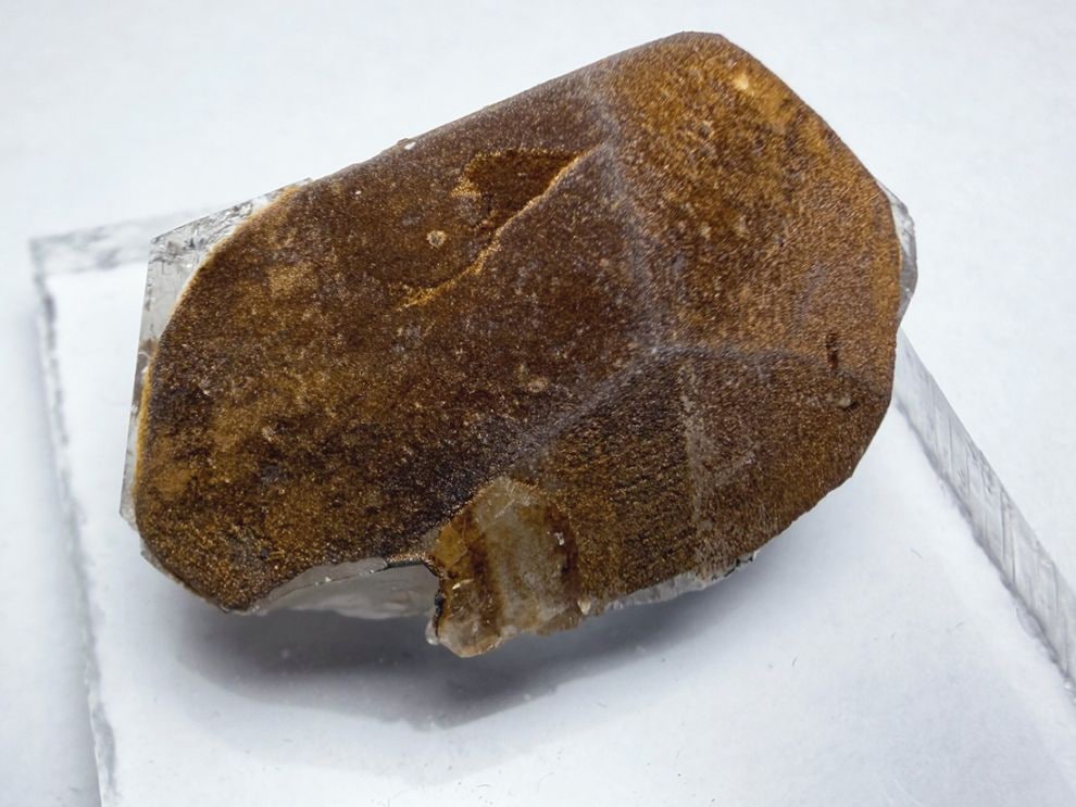 岐阜県吉城郡神岡鉱山産 方解石＆針鉄鉱 / Calcite＆Goethite