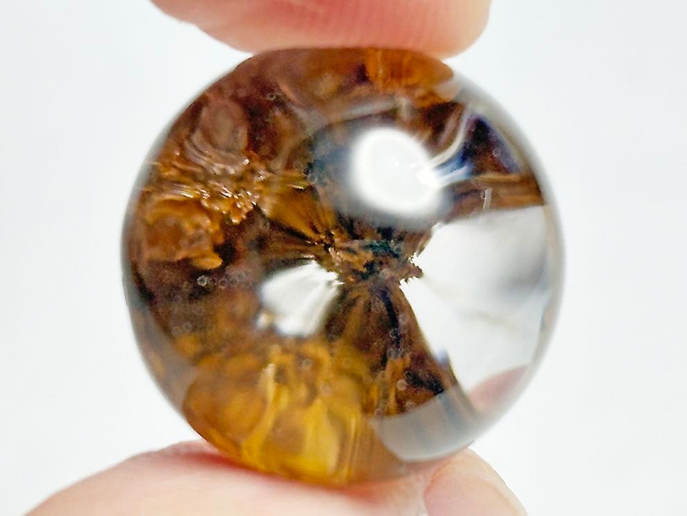 ガーデンクォーツ16mm丸玉/Garden Quartz