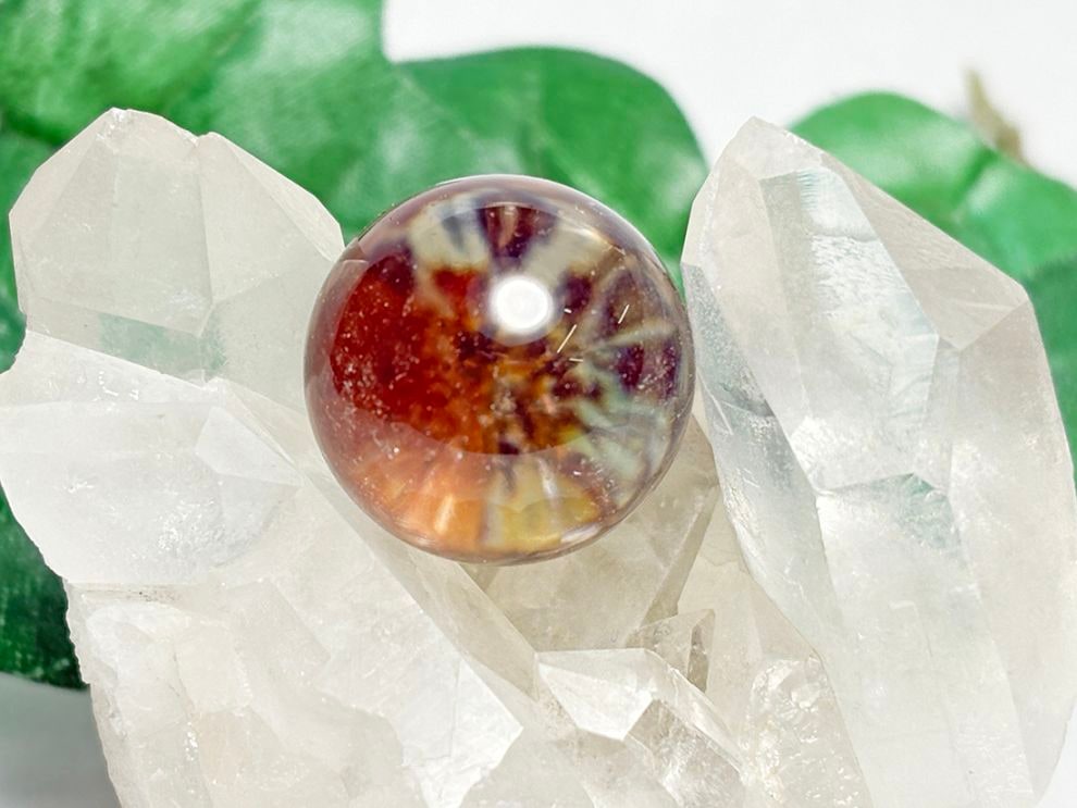 ガーデンクォーツ19mm丸玉/Garden Quartz