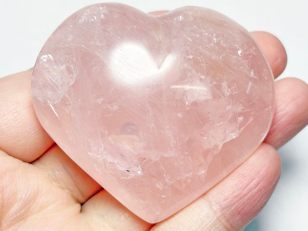 ローズクォーツ ハート型 / Rose Quartz
