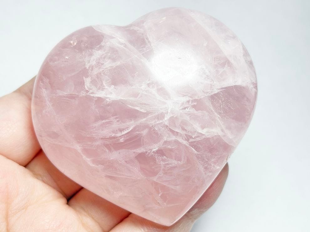 ローズクォーツ ハート型 / Rose Quartz