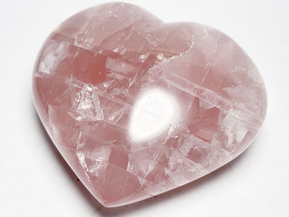 スターローズクォーツ ハート型 / Star Rose Quartz