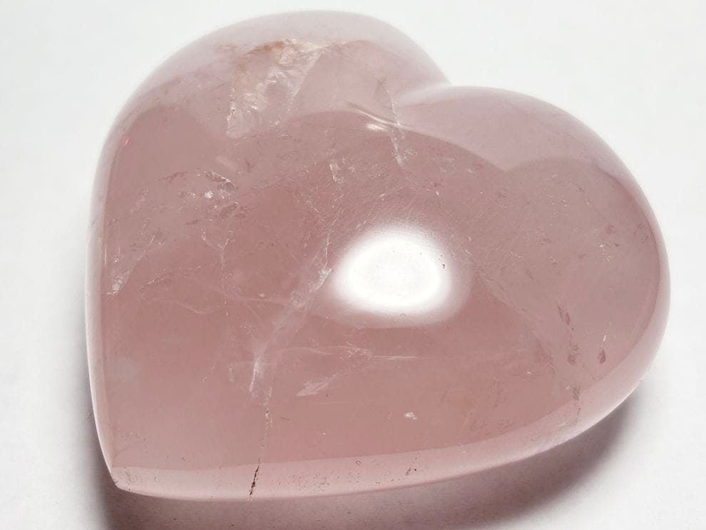 スターローズクォーツ ハート型 / Star Rose Quartz