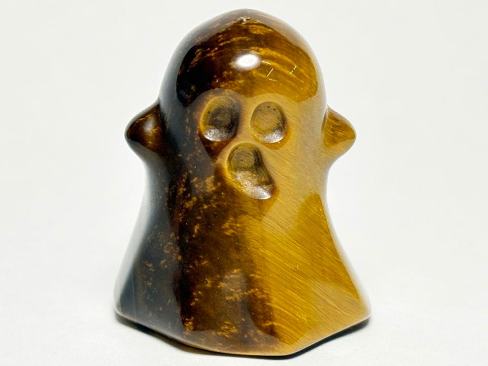 タイガーアイ おばけ 彫刻