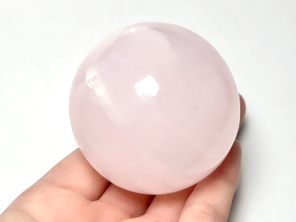 【アウトレット】  ピンクマンガンカルサイト 57mm 丸玉 / Mangano Calcite