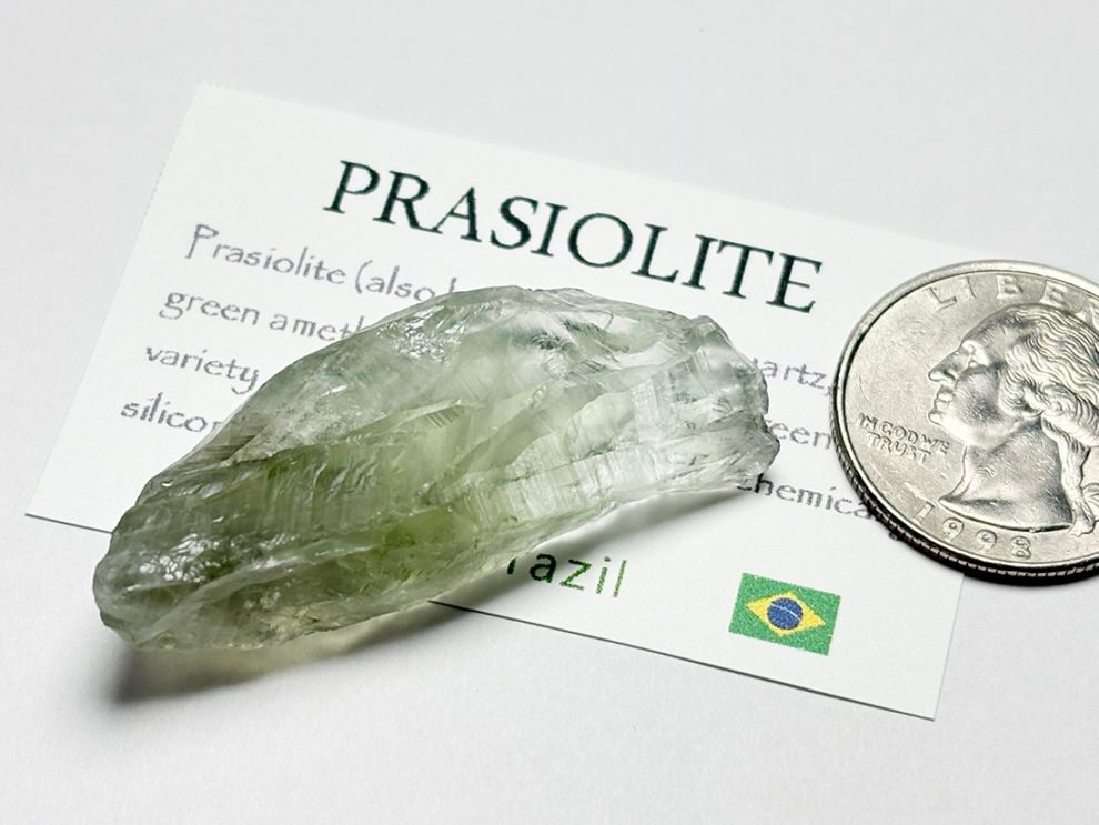 ブラジル産 プラシオライト / Prasiolite