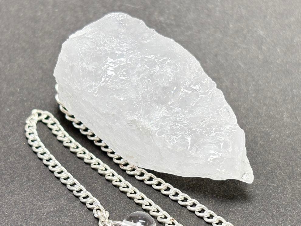 ヒマラヤ水晶 ラフカット ペンデュラム / Himalayan Quartz Pendulum
