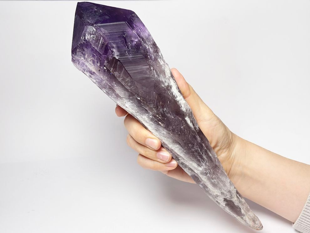 バイーア州産 アメジスト  (ダガーポイント) /Amethyst