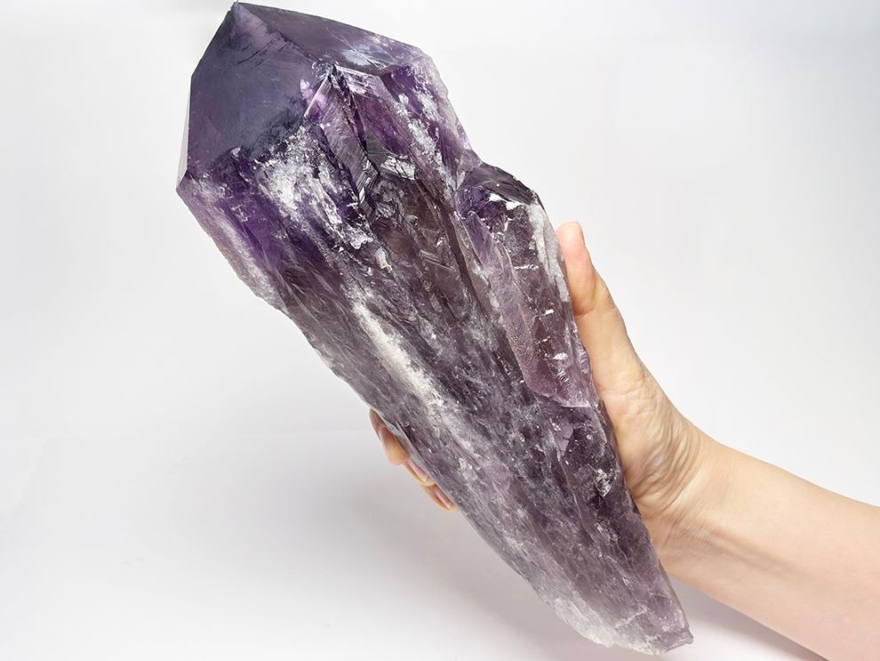 バイーア州産 アメジスト  (ダガーポイント) /Amethyst