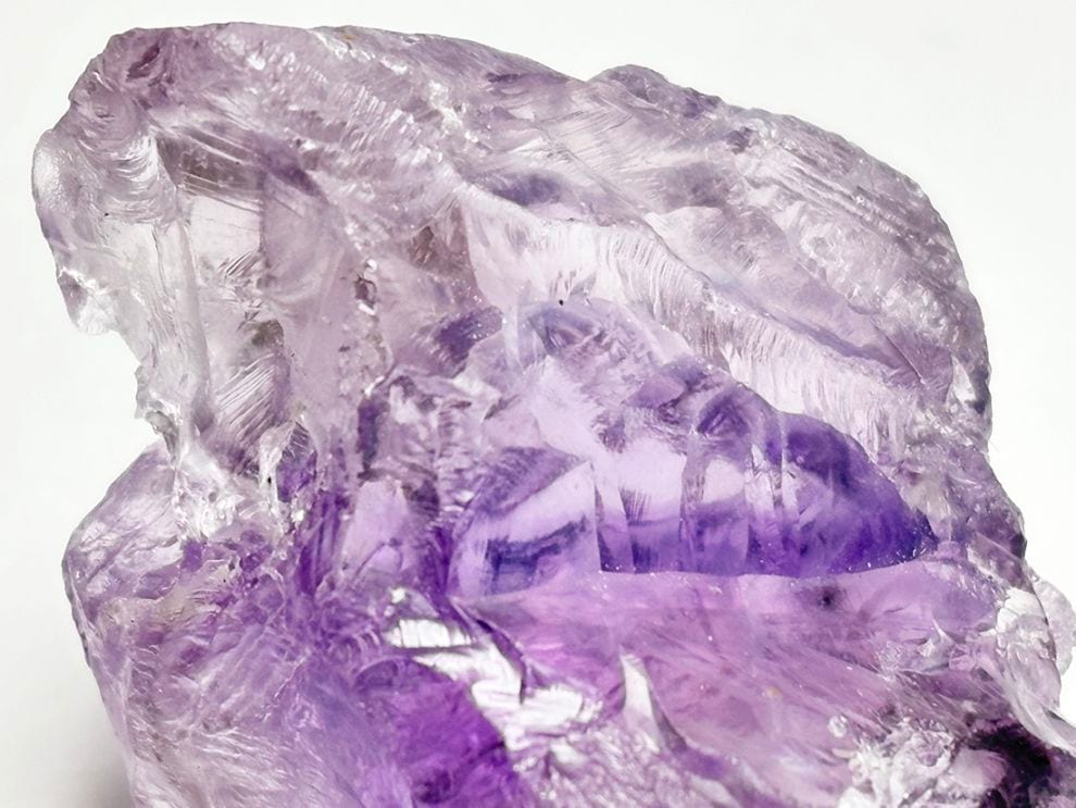 ブラジル産 エッチドアメジスト  (蝕像紫水晶)/ Etched Amethyst