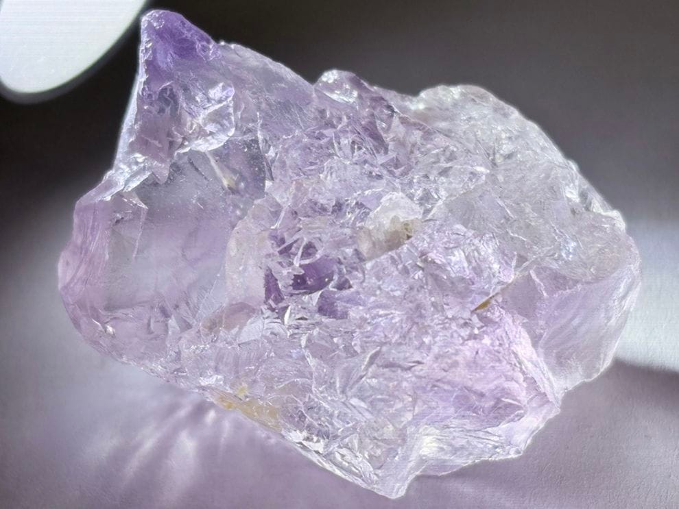 ブラジル産 エッチドアメジスト  (蝕像紫水晶)/ Etched Amethyst