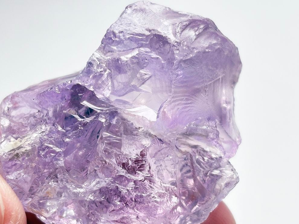 ブラジル産 エッチドアメジスト  (蝕像紫水晶)/ Etched Amethyst