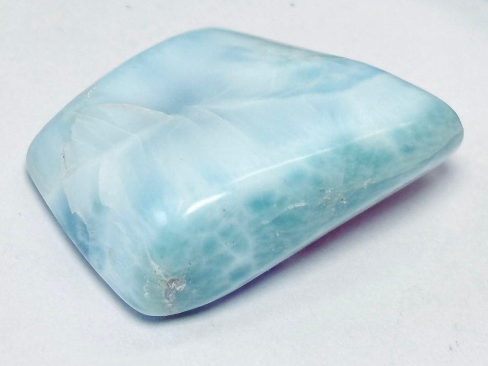 ドミニカ共和国産 ラリマー タンブル (ソーダ珪灰石)/ Larimar