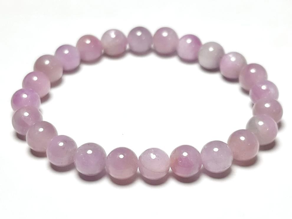 ★クリアピンクサファイア 8ミリ珠 ブレスレット①(SA) ピンクサファイア ブレスレット / Pink Sapphire