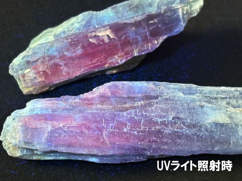ブラジル産 カイヤナイト 2個セット ( 藍晶石 )  / Kyanite
