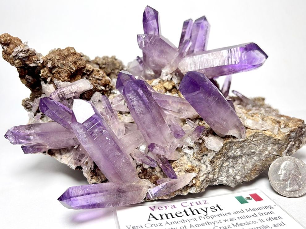 メキシコ産 ベラクルスアメジスト クラスター / Veracruz Amethyst