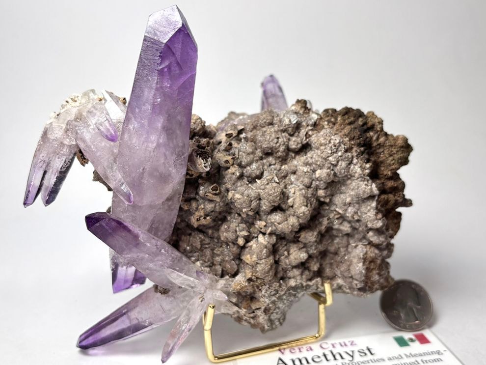 メキシコ産 ベラクルスアメジスト クラスター / Veracruz Amethyst