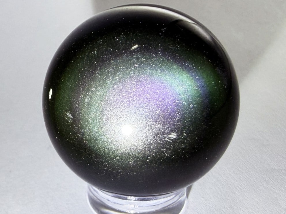 レインボーオブシディアン 28ｍｍ 丸玉 / Rainbow Obsidian