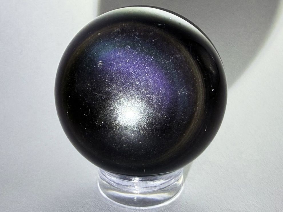 レインボーオブシディアン 29mm 丸玉 / Rainbow Obsidian