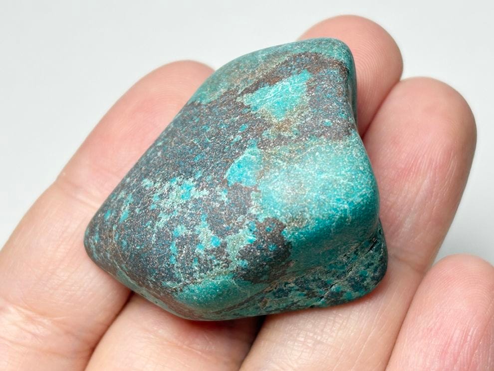 アリゾナ州産 シャッタカイト クリソコラ タンブル / Shattuckite Chrysocolla  ( シャタック石 珪孔雀石 )