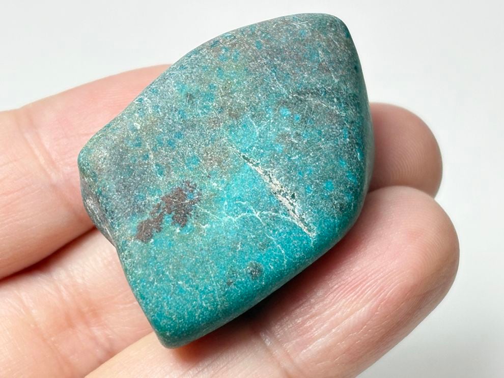 アリゾナ州産 シャッタカイト クリソコラ タンブル / Shattuckite Chrysocolla  ( シャタック石 珪孔雀石 )