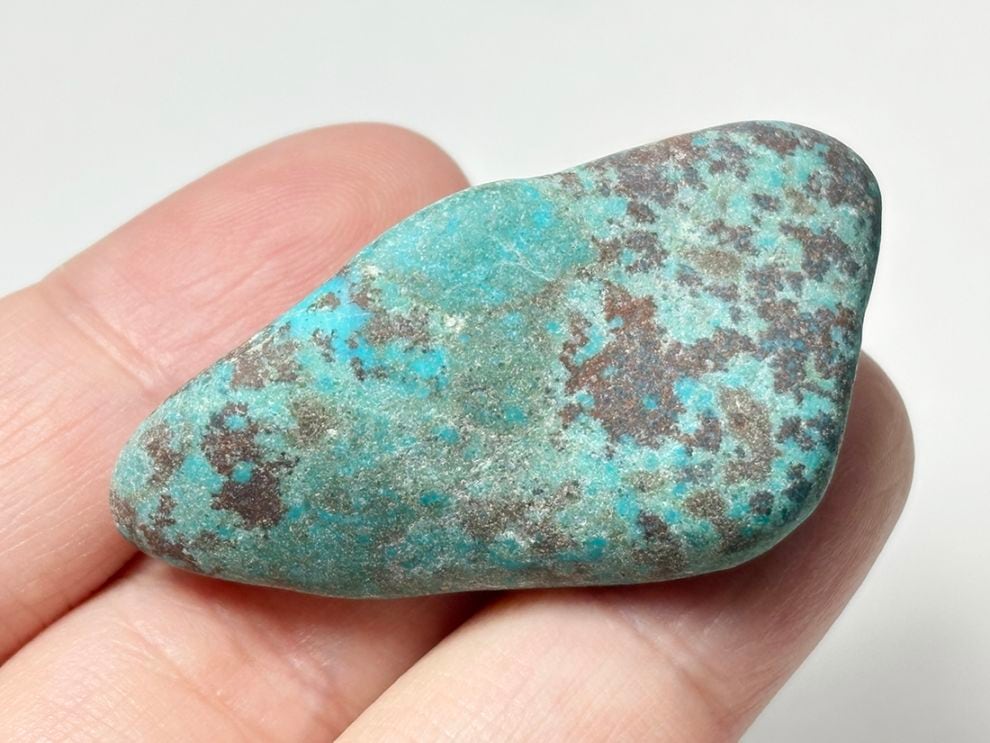 アリゾナ州産 シャッタカイト クリソコラ タンブル / Shattuckite Chrysocolla  ( シャタック石 珪孔雀石 )