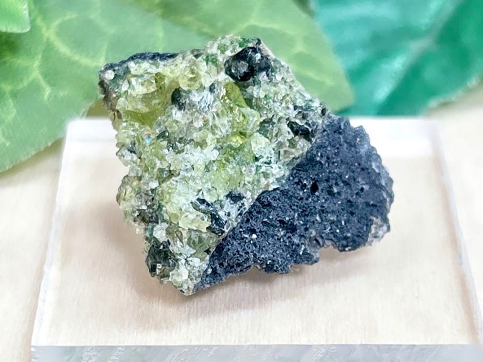 ノルウェー産 ペリドット / peridot ( カンラン岩 )【ミニチュア鉱物】