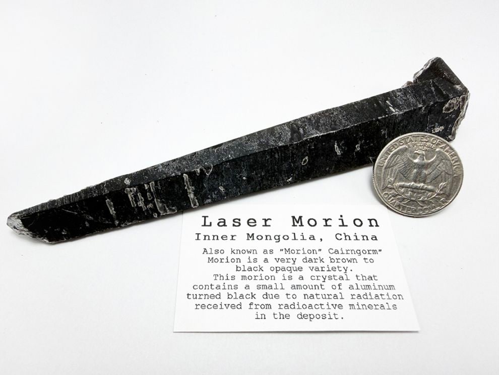内モンゴル産 シンギングモリオン(レーザーモリオン) ポイント / Laser Morion