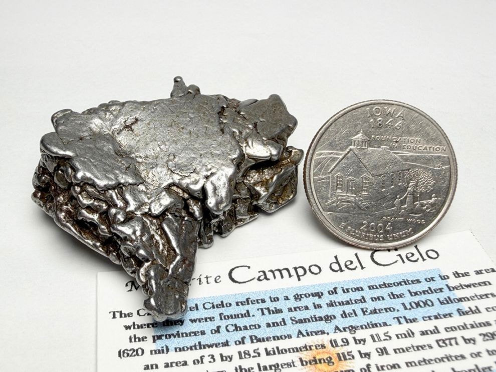 アルゼンチン産 カンポデルシエロ隕石 / Campo del Cielo meteorite