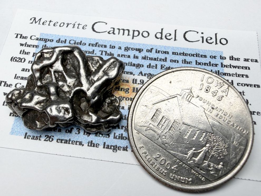 アルゼンチン産 カンポデルシエロ隕石 / Campo del Cielo meteorite