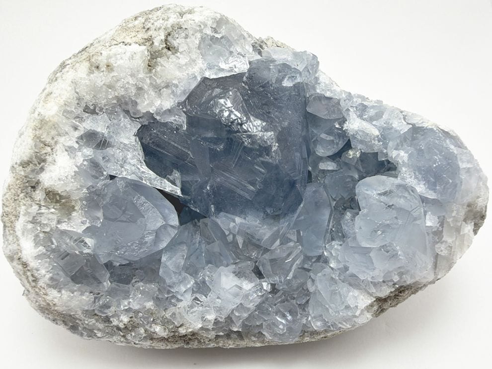 【高品質】 マダガスカル産 セレスタイト  ( 天青石 )/ Celestite