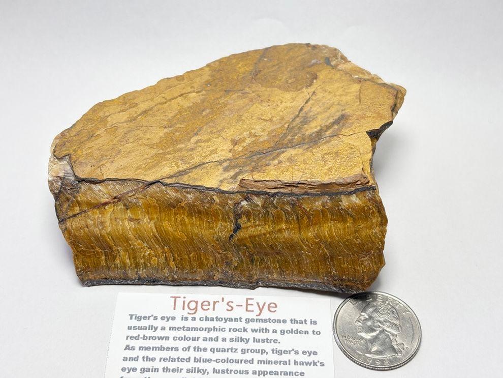 南アフリカ産 タイガーアイ (虎目石) / Tiger's eye