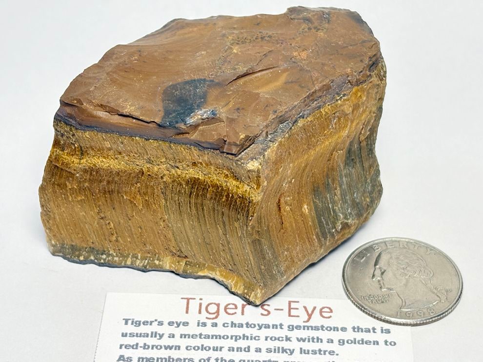 南アフリカ産 タイガーアイ (虎目石) / Tiger's eye