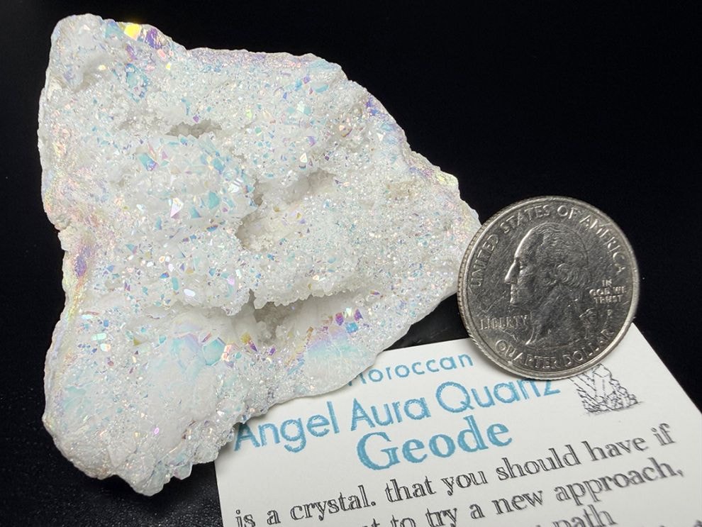モロッコ産 オーラクォーツ ジオード / Aura Quartz Geode