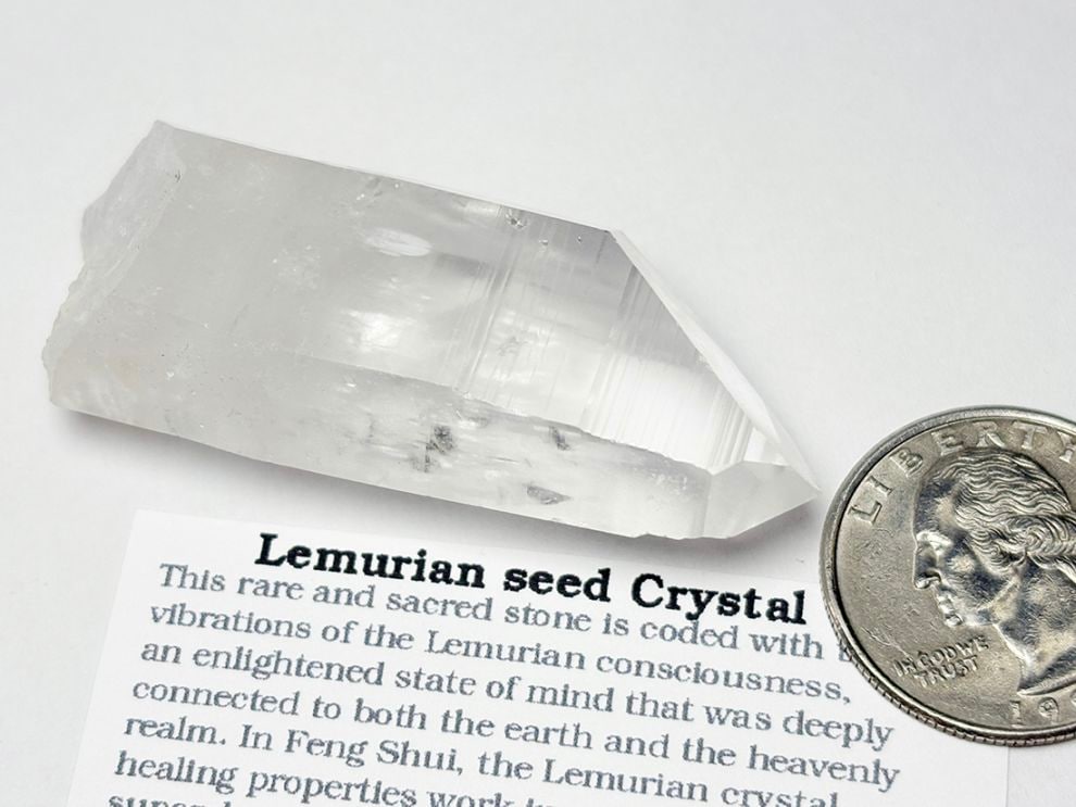 セラドカブラル鉱山産 レムリアンシード 水晶 ポイント / Lemurian Seed Crystal