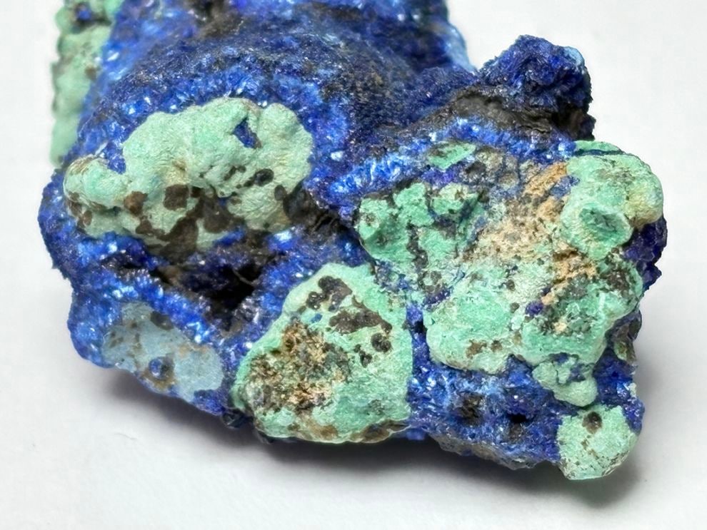 安徽省産 アズライト with マラカイト / Azurite with Malachite