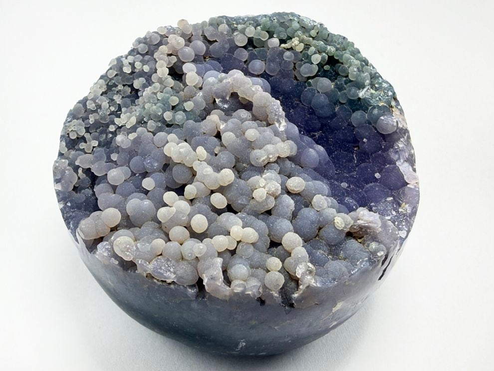 インドネシア産 グレープカルセドニー 60ｍｍ 丸玉 / Grape Chalcedony