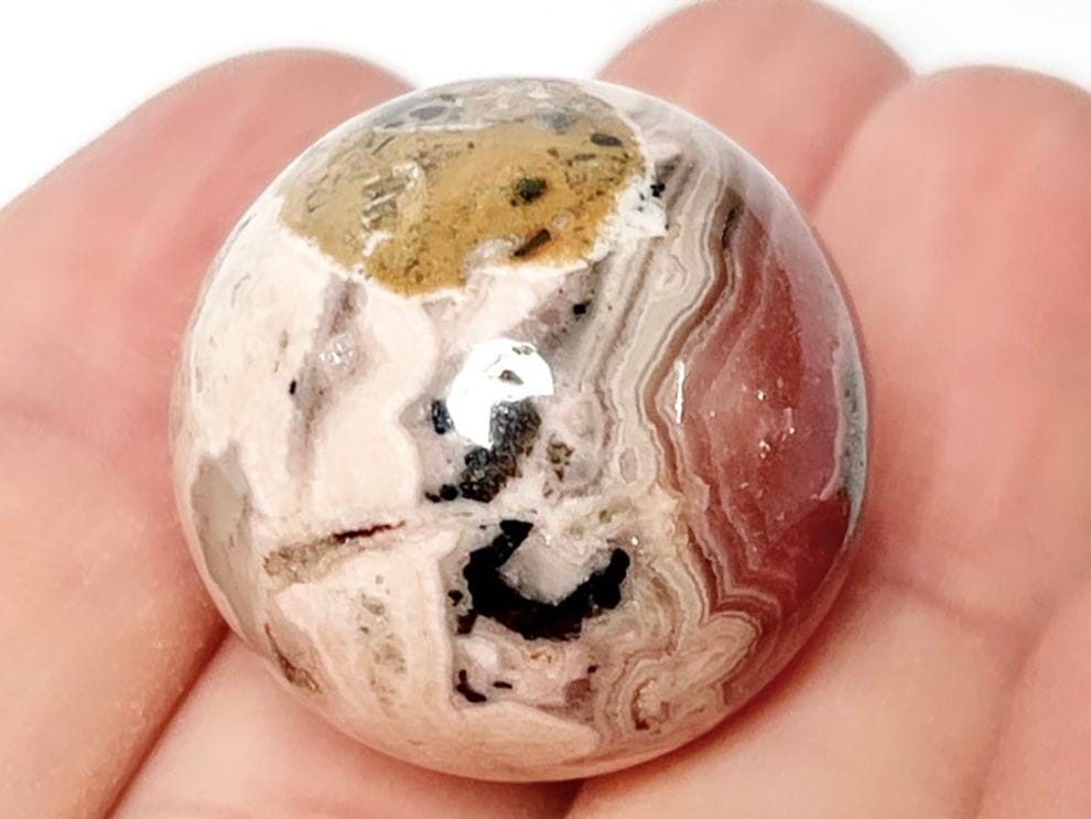 ロードクロサイト 21mm 丸玉 / Rhodochrosite 