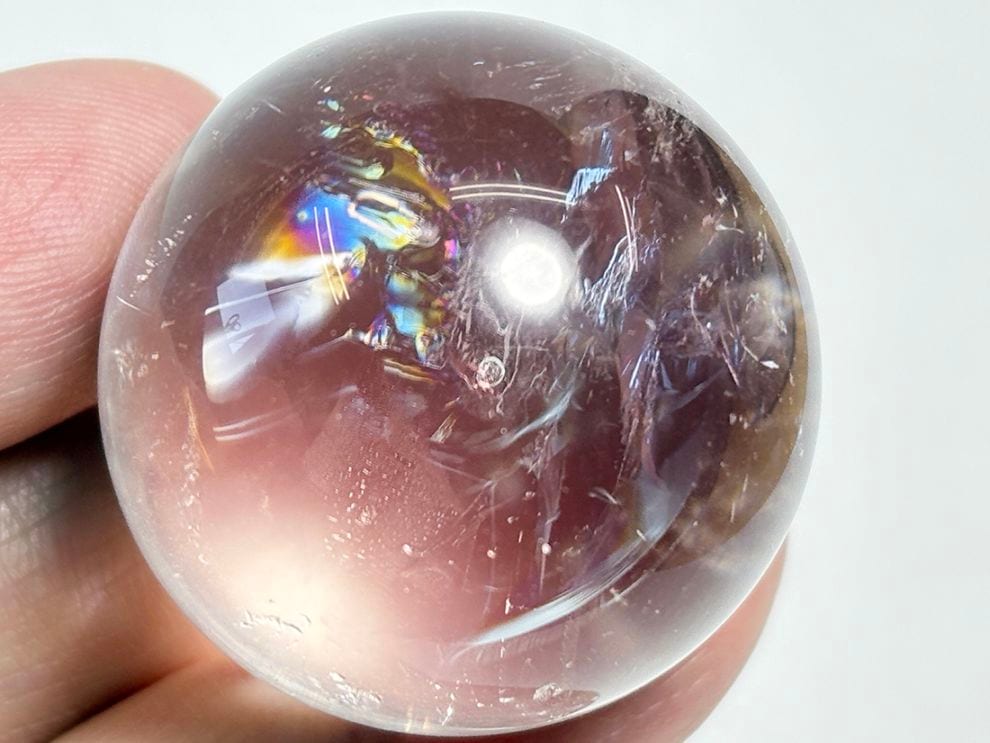 レインボー水晶