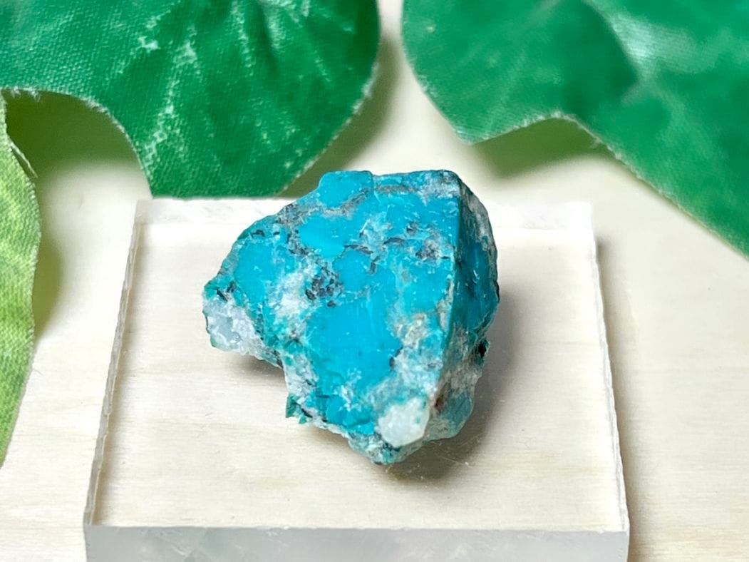 ペルー産 クリソコラ / chrysocolla ( 珪孔雀石 )【ミニチュア鉱物】