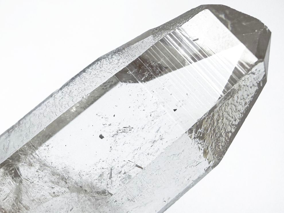 ブラウン水晶ポイント 長さ　約6.2センチ ゼッカデソウザ産 水晶 ポイント / Zecca De Souza Quartz