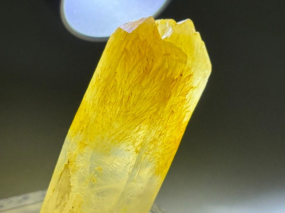 コロンビア産 マンゴークォーツ / Mango Quartz (ハロイサイトinクォーツ)