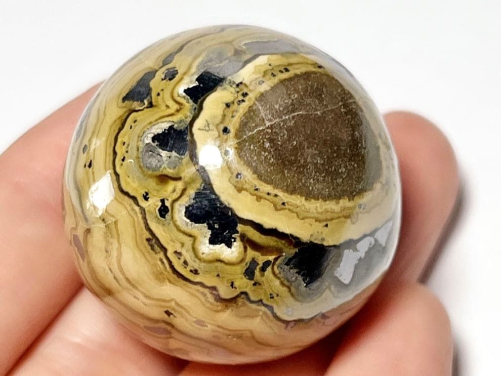 ポーランド産 シャーレンブレンド 31mm丸玉 / Schalenblende Sphere