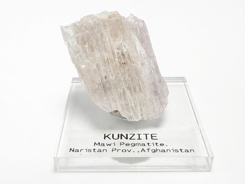 アフガニスタン産 クンツァイト/ Kunzite