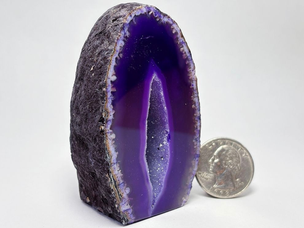 特価】ブラジル産 カラーアゲートジオード/Agate Geode