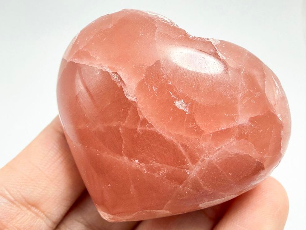 パキスタン産 ローズカルサイト  ハート型 / Rose Calcite